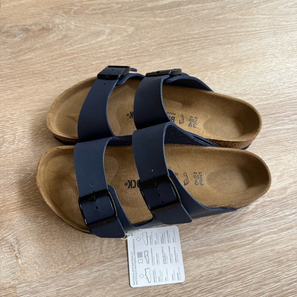 New size 39 Birkenstock Blue Arizona Sandals - Picture 8 of 11